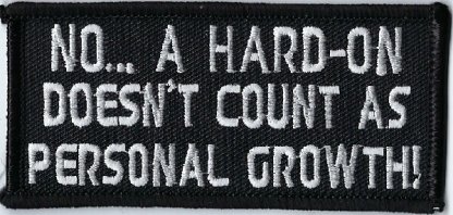 No... A Hard-On Doesn't Count As Personal Growth! | Patches