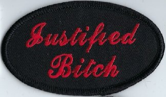 Justified Bitch | Patches