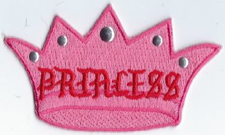 Pink Crown With Princess | Patches