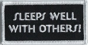 Sleeps Well With Others! | Patches