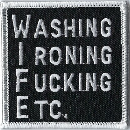 Washing Ironing Fucking Etc. | Patches