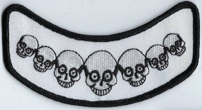 Row of Skulls | Patches