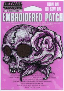 Floral Skull Left | Patches