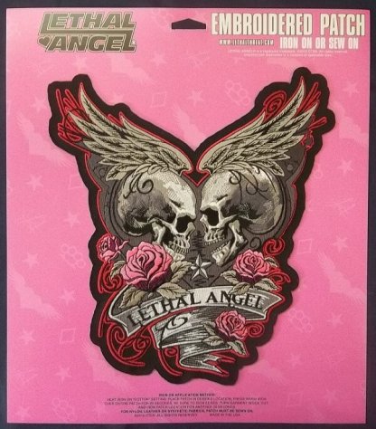 Lethal Angel Rose Skull | Patches