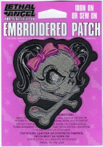 Pink Ribbon Skull | Patches