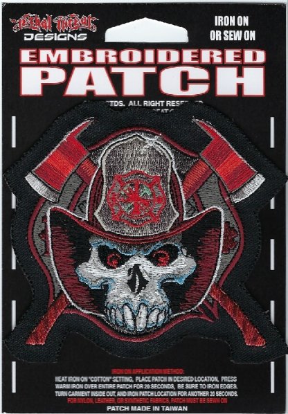 Fireman Skull | Patches