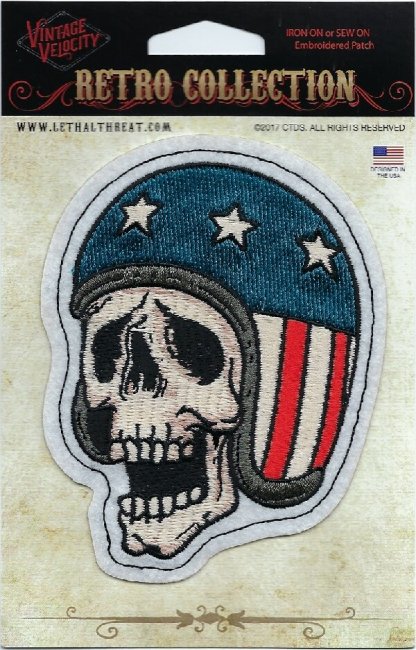 Skull USA Helmet | Patches
